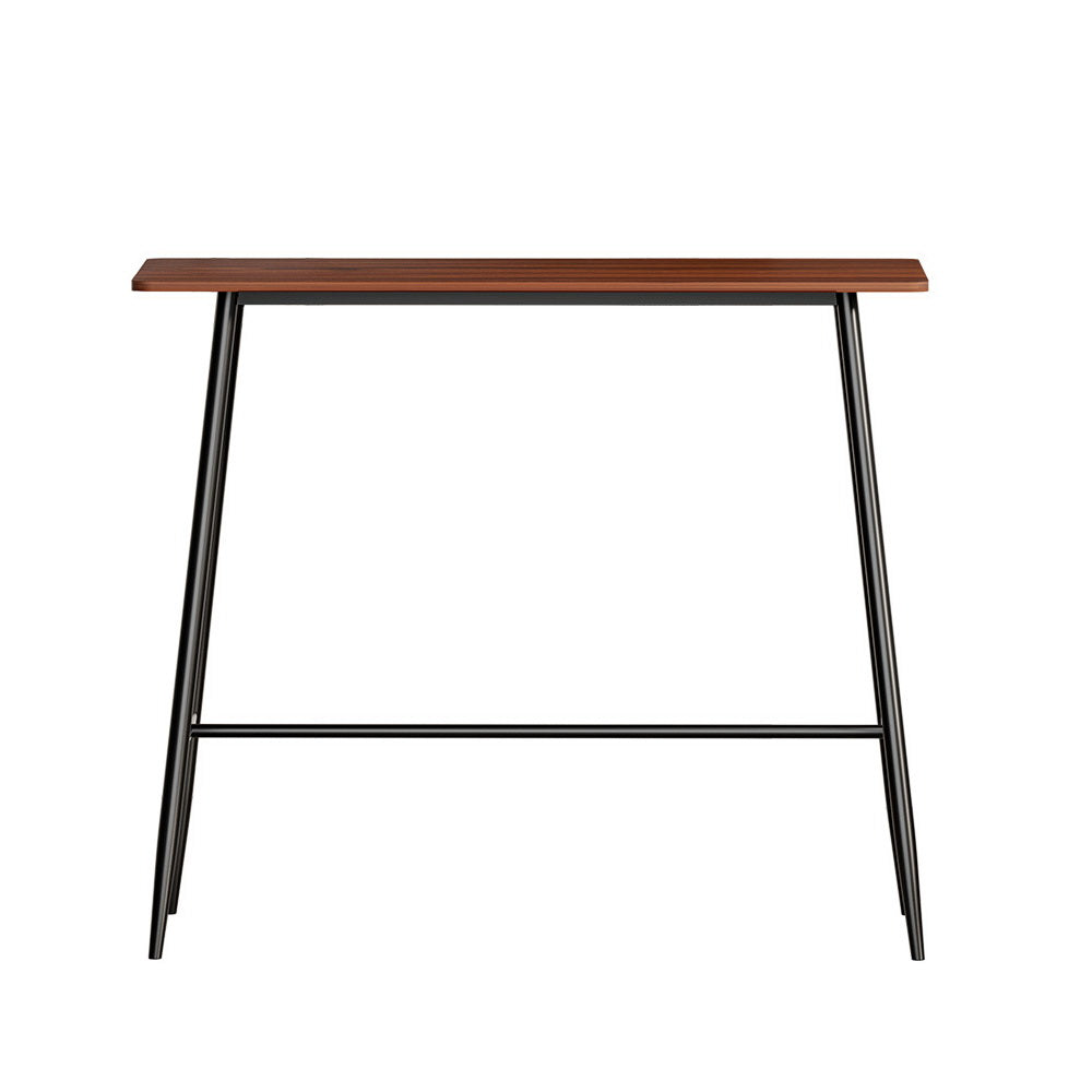 Artiss Bar Table Industrial Dining Desk High Wood Kitchen Shelf Wooden Cafe Pub Artiss
