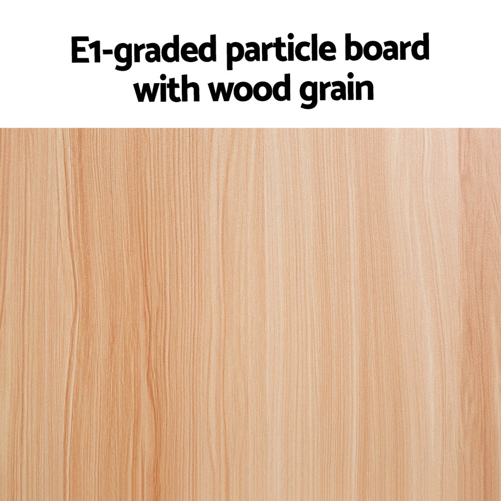 Artiss Coffee Table Side End Semi-circle Tables Bedside Sofa Wooden Table Artiss