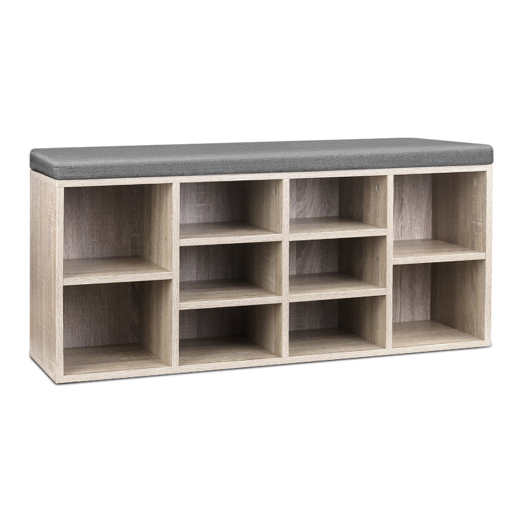 Artiss Bench Wooden Shoe Rack Storage freeshipping - Awezingly