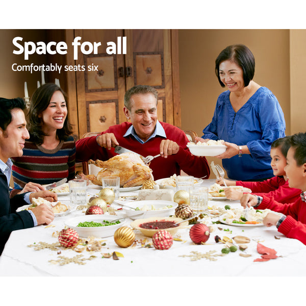 Artiss Gateleg Dining Table freeshipping - Awezingly