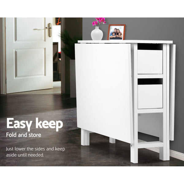 Artiss Gateleg Dining Table freeshipping - Awezingly