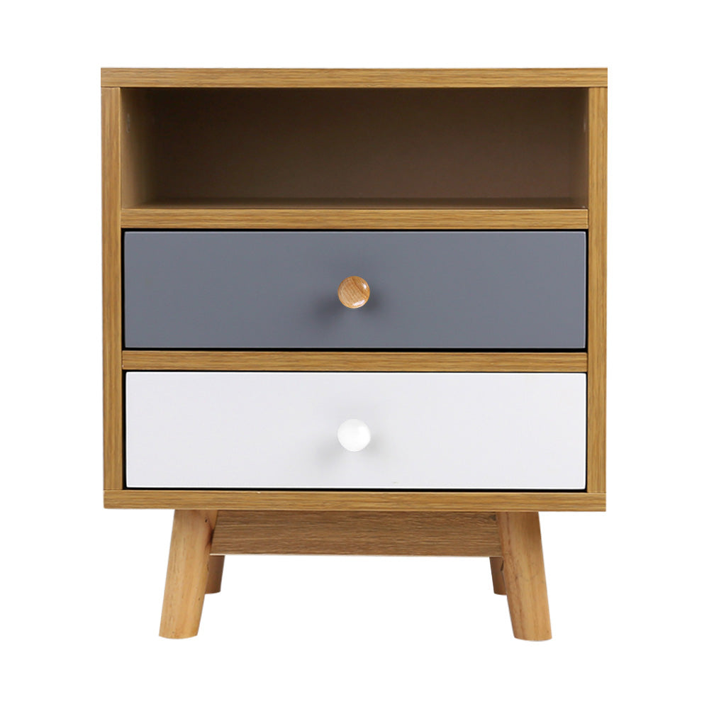 Artiss Wooden Beside Table Artiss