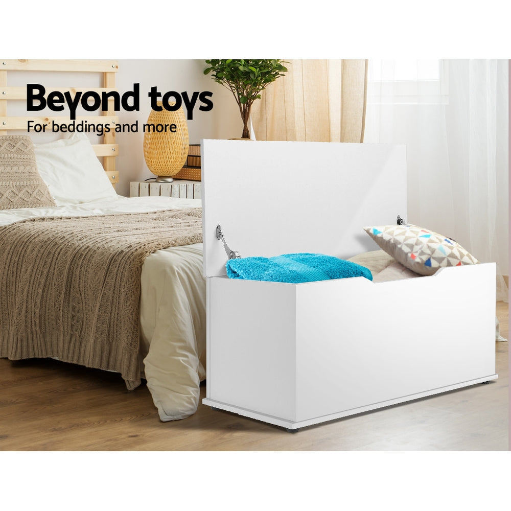 Keezi Blanket Box Kids Toy Storage Ottoman Chest Cabinet Clothes Bench Keezi