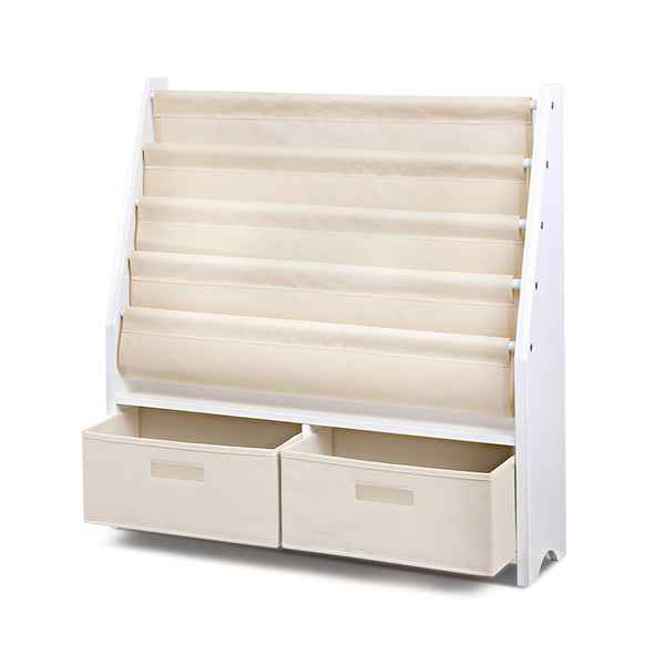 Keezi 4 tier Kids Bookshelf Display Rack Keezi