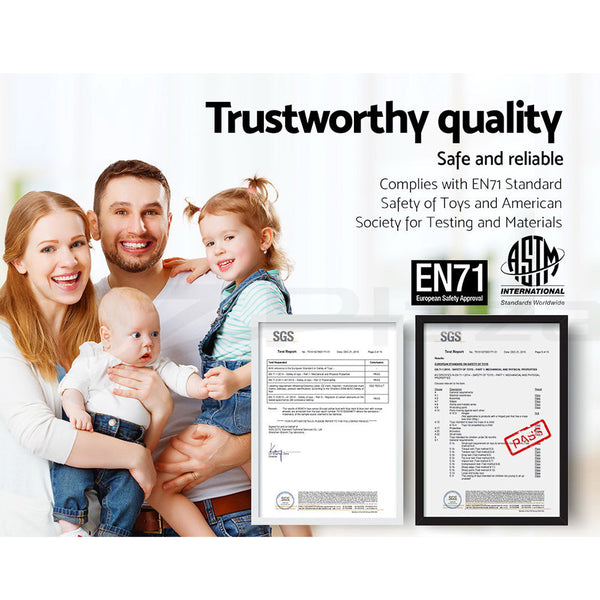 Keezi 4 tier Kids Bookshelf Display Rack Keezi