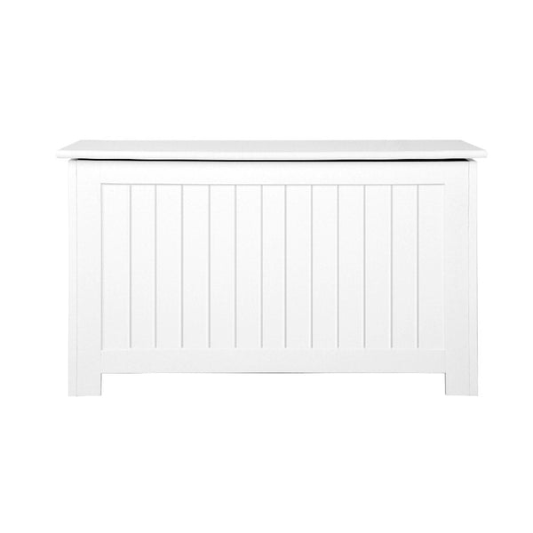 Keezi Kids Toy Box Storage Chest Cabinet  White Keezi
