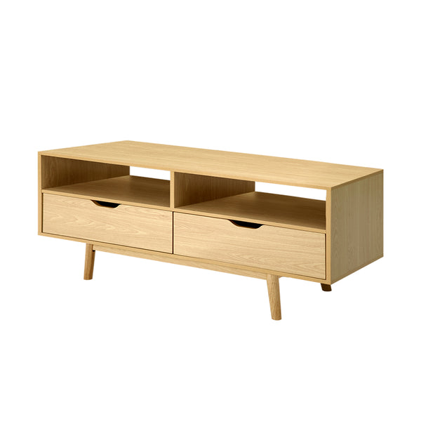 Artiss TV Cabinet Entertainment Unit Stand Wooden Storage 120cm Scandinavian freeshipping - Awezingly