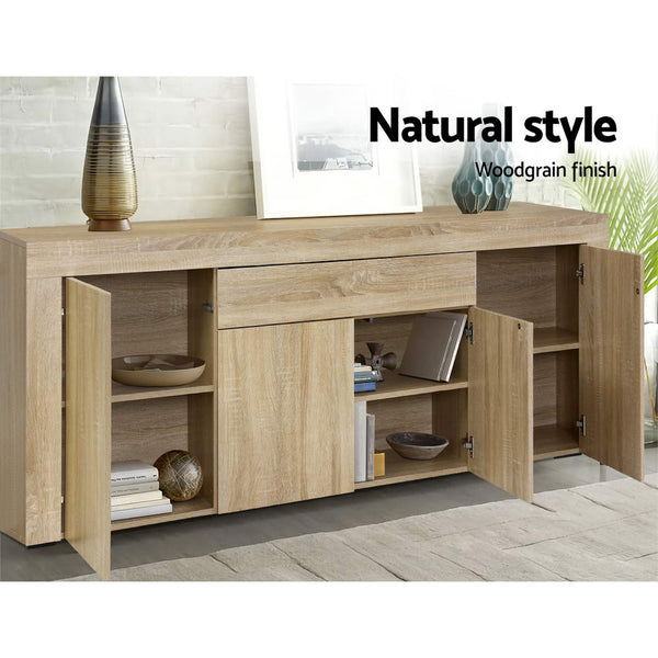 Artiss Buffet Sideboard 4 Doors Cupboard Hall Wood Hallway Table Artiss