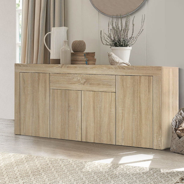 Artiss Buffet Sideboard 4 Doors Cupboard Hall Wood Hallway Table Artiss