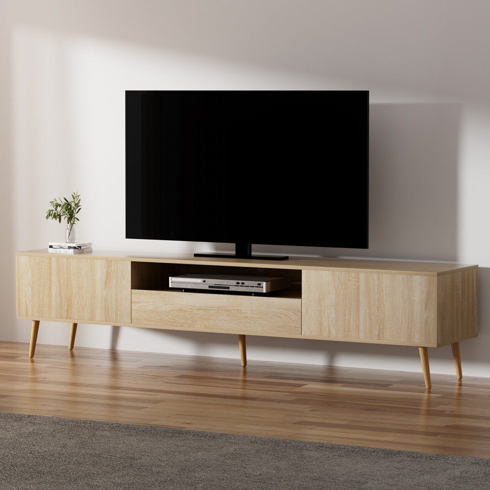 Artiss Entertainment Unit Stand TV Cabinet Storage Drawer Cabinets 200CM Artiss