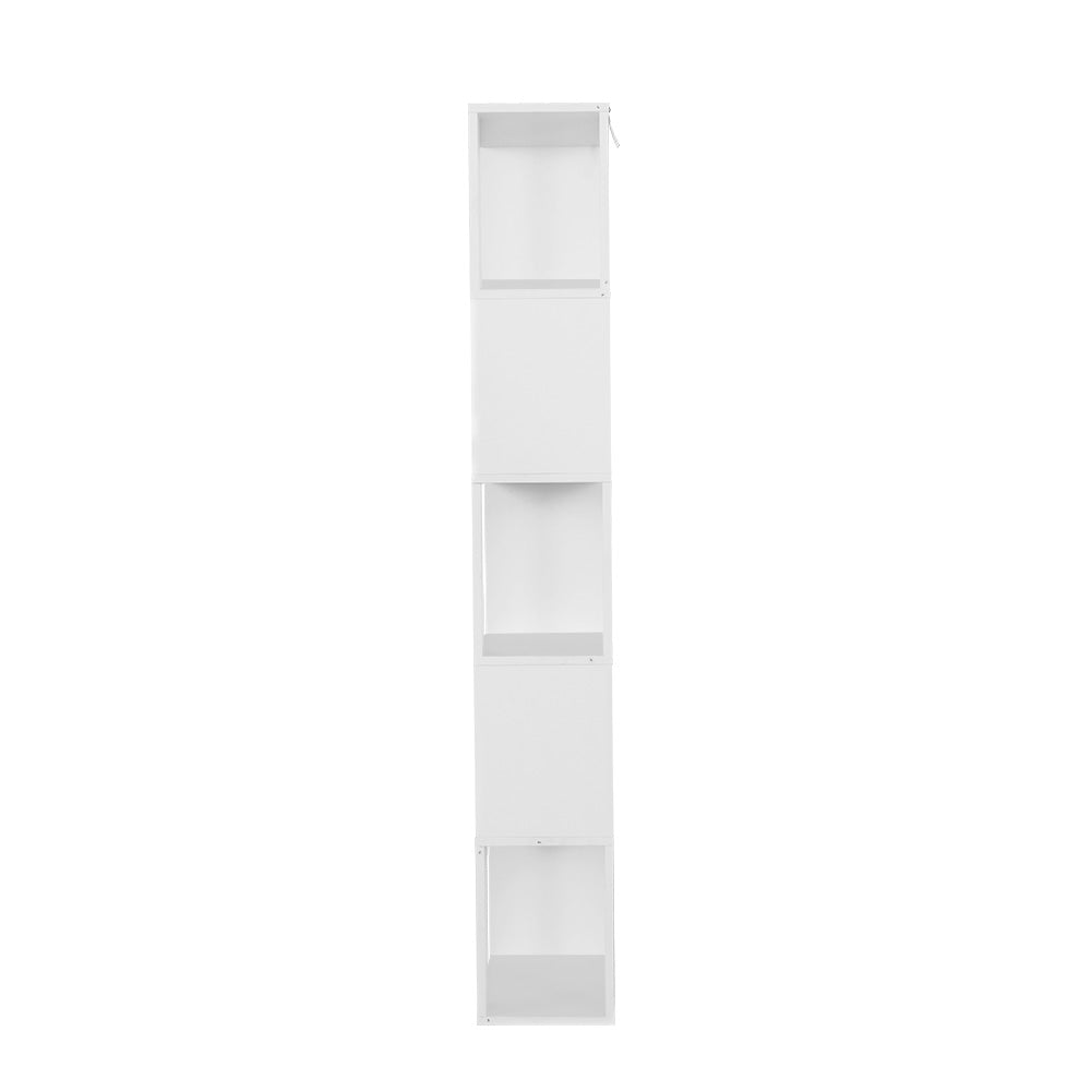 Artiss Bookshelf 5 Tiers - LINA White Artiss