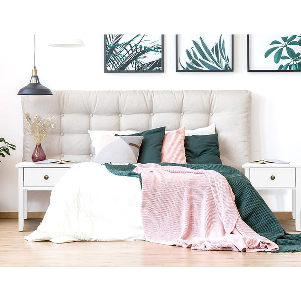 Bedside Tables Drawer Side Table Nightstand White Storage Cabinet White Lamp freeshipping - Awezingly