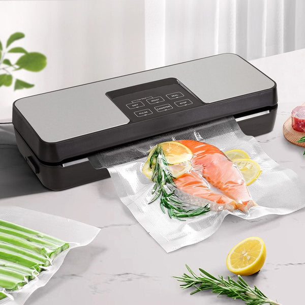 Devanti Food Vacuum Sealer Machine Fresh Storage Auto Seal Slide Cutter 5 Modes Devanti