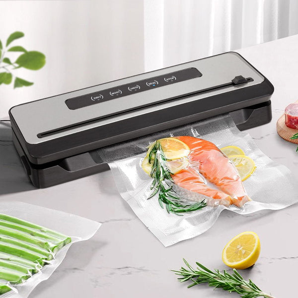 Devanti Food Vacuum Sealer Machine Fresh Storage Sealing Cutter Bags 5 Modes Devanti