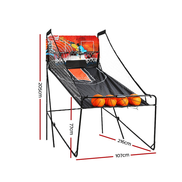 Arcade Basketball Game Double shooting Electronic Scoring Folding Outdoor Kids Arcadia
