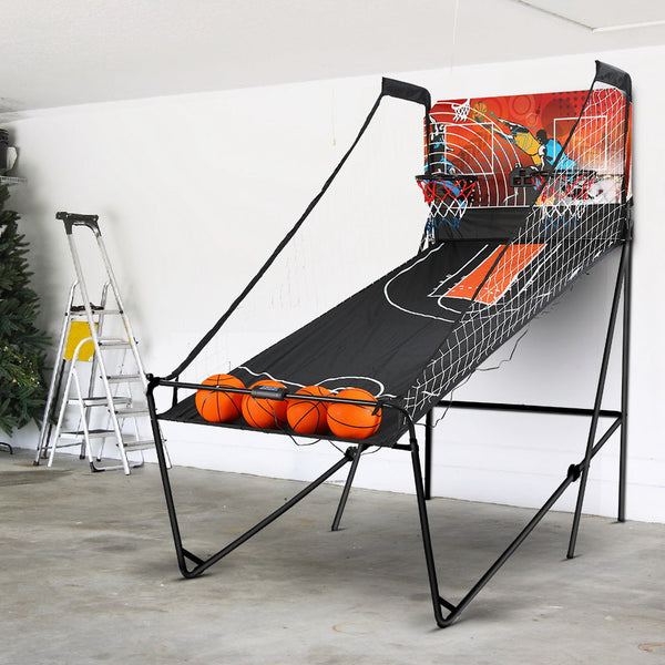 Arcade Basketball Game Double shooting Electronic Scoring Folding Outdoor Kids Arcadia