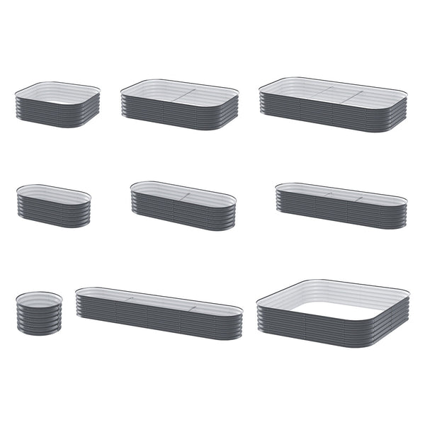 Greenfingers Garden Bed 9 In 1 Modular Planter Box 40CM height Greenfingers