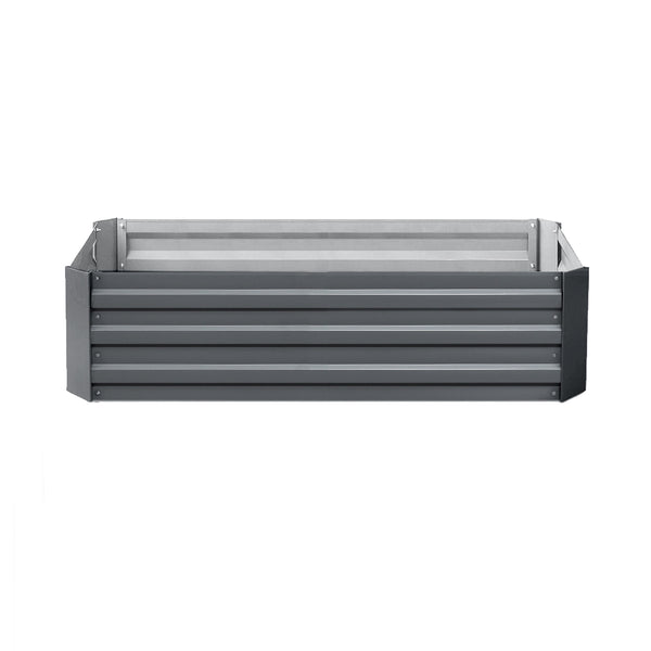 Greenfingers Garden Bed 2PCS 120X90X30CM Galvanised Steel Raised Planter freeshipping - Awezingly