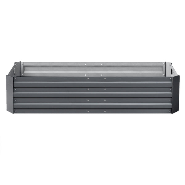 Greenfingers Garden Bed 2PCS 150X90X30CM Galvanised Steel Raised Planter Greenfingers
