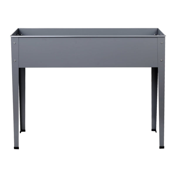 Greenfingers Garden Bed 100X80X30CM Galvanised Steel Raised Planter Standing Box Greenfingers