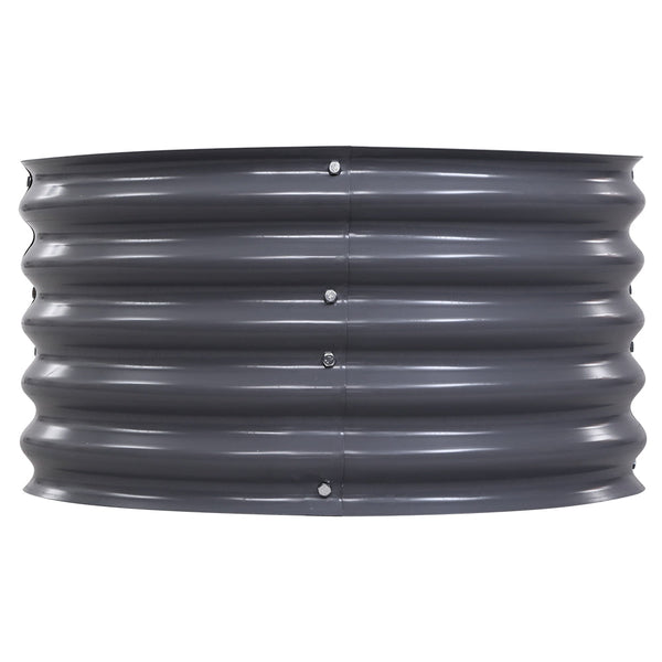 Greenfingers 160X80X42CM Galvanised Raised Garden Bed Steel Instant Planter Greenfingers