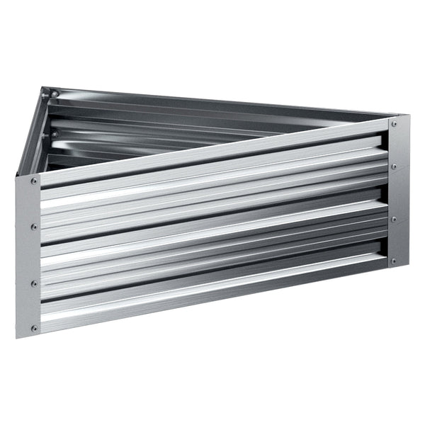 Greenfingers Garden Bed Galvanised Steel Raised Planter Vegetable 86x86x30cm Greenfingers