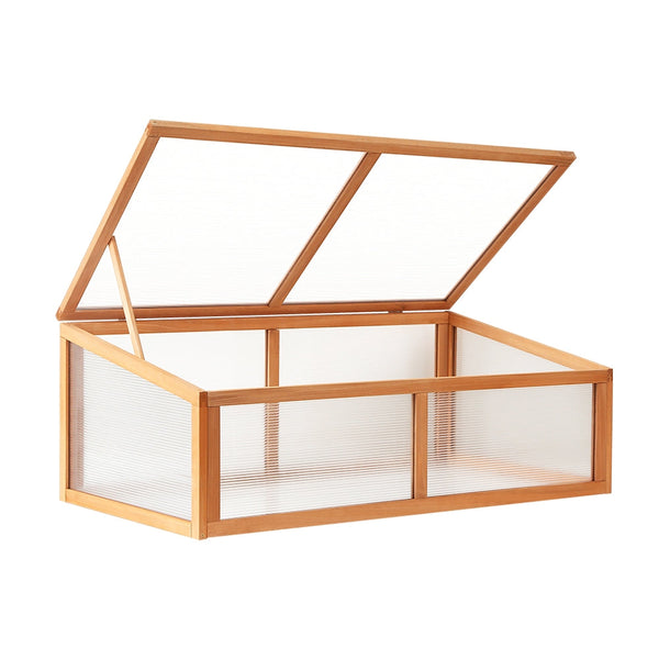 Greenfingers Garden Bed Raised Wooden Planter Box Vegetables 110x58x41.5cm Greenfingers