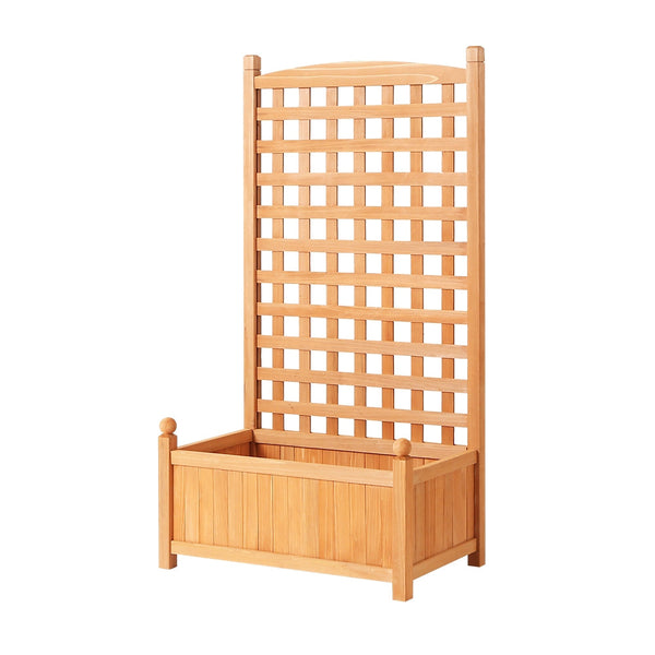 Greenfingers Garden Bed Raised Wooden Planter Box Vegetables 64x35x115cm Greenfingers