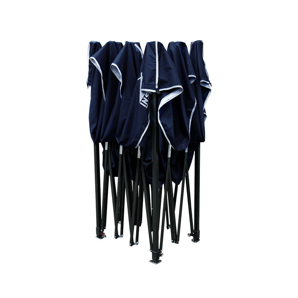 Instahut Gazebo Pop Up Marquee 3x4.5m Folding Wedding Tent Gazebos Shade Navy Instahut