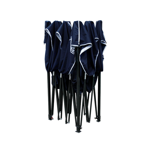 Instahut Gazebo Pop Up Marquee 3x4.5m Folding Wedding Tent Gazebos Shade Navy Instahut