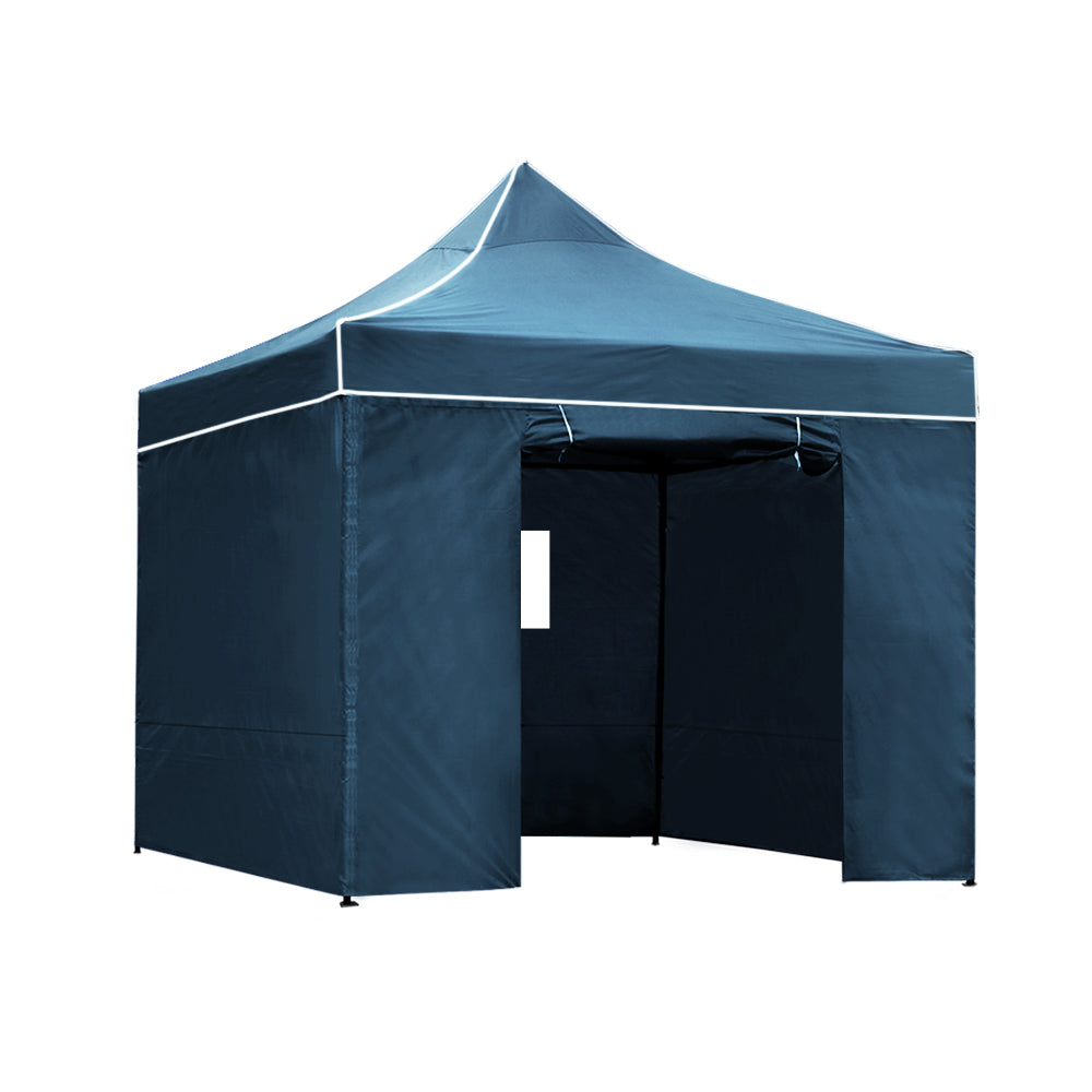 Instahut Gazebo Pop Up Marquee 3x3 Outdoor Camping Gazebos Tent Wedding Folding Instahut