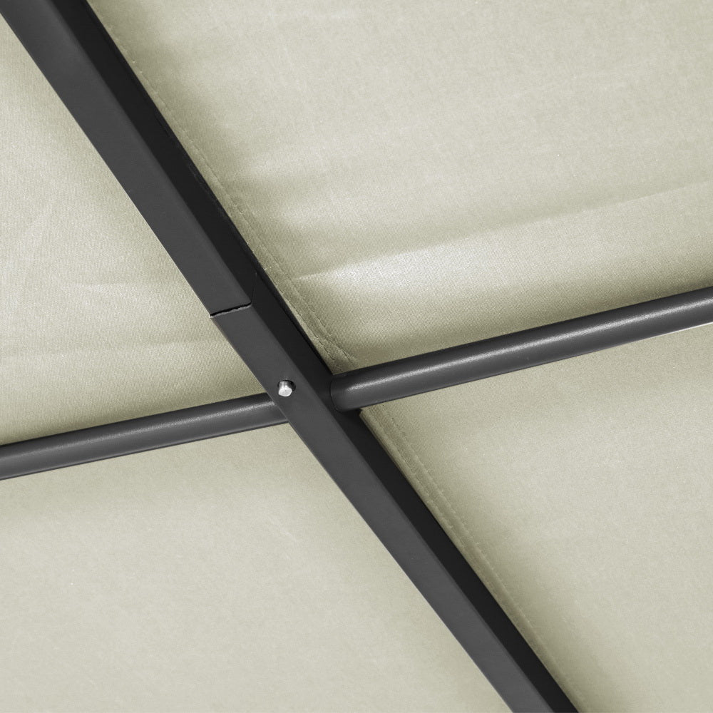 Instahut Gazebo 3m Party Marquee Outdoor Event Wedding Tent Iron Art Canopy Does not apply