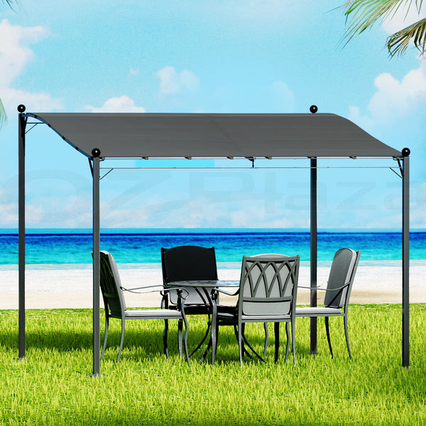 Instahut Gazebo 3m Party Marquee Outdoor Wedding Tent Iron Art Canopy Patio Does not apply