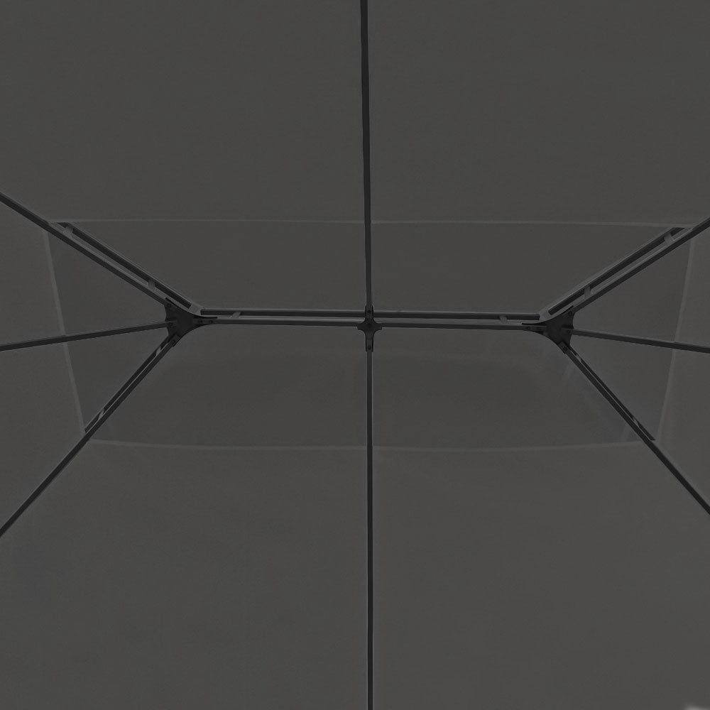 Instahut Gazebo 4x3m Party Marquee Outdoor Wedding Event Tent Iron Art Patio Does not apply