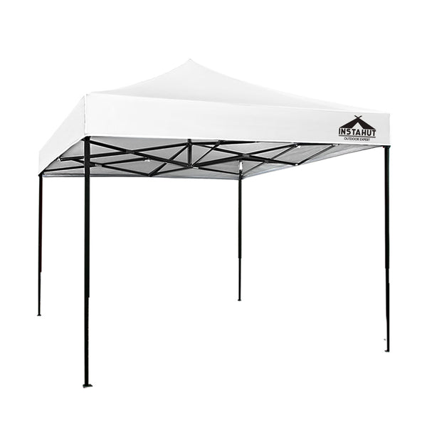 Instahut Gazebo Pop Up Marquee 3x3m Outdoor Tent Folding Wedding Gazebos White Does not apply