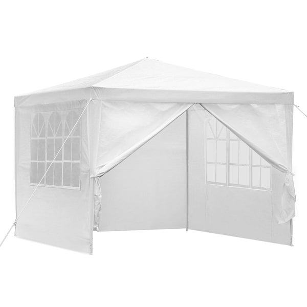 Instahut Gazebo 3x3 Outdoor Marquee Gazebos Wedding Party Camping Tent 4 Wall Panels Does not apply