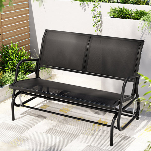 Gardeon Outdoor Garden Bench Swing Glider Rocking Patio Furniture Loveseat Gardeon
