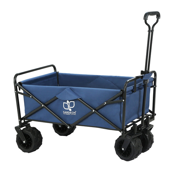 Gardeon Foldable Wagon Cart Trolley Cart Collapsible Beach Outdoor Garden Cart Gardeon