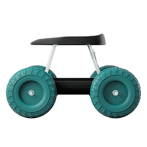 Gardeon Garden Cart Rolling Stool with Wheels Gardening Helper Seat Farm Yard Gardeon