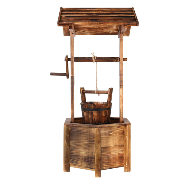 Gardeon Wooden Wishing Well freeshipping - Awezingly