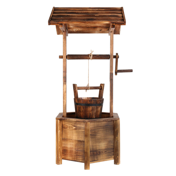 Gardeon Wooden Wishing Well freeshipping - Awezingly