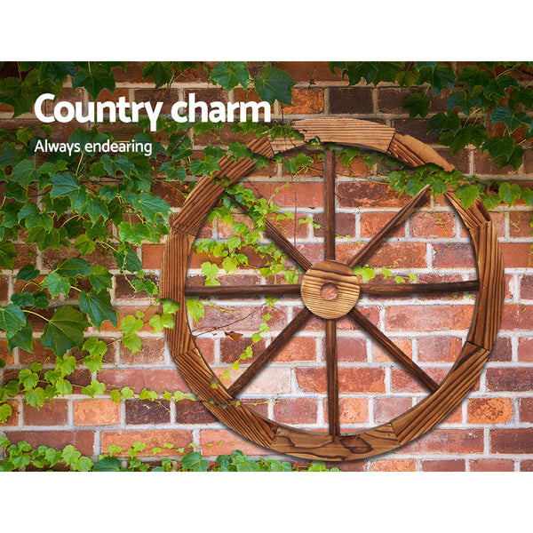 Gardeon Wooden Wagon Wheel freeshipping - Awezingly