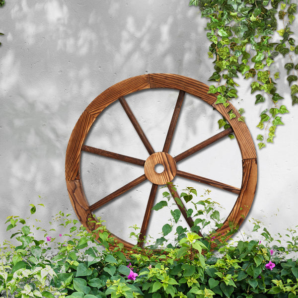 Gardeon Wooden Wagon Wheel freeshipping - Awezingly