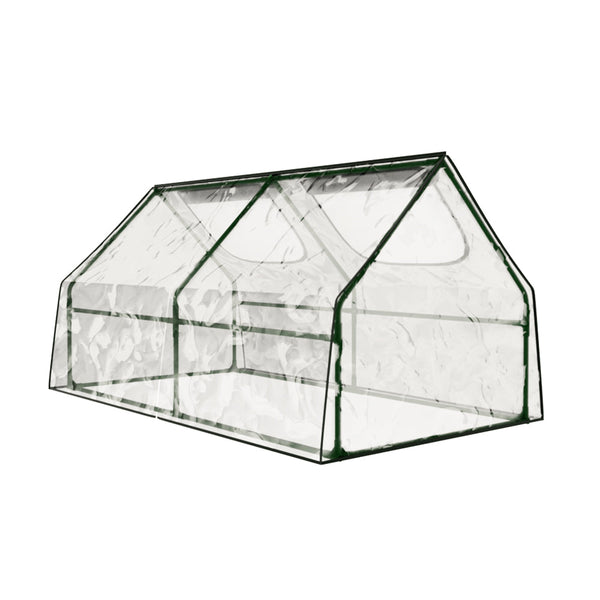 Greenfingers Greenhouse Flower Garden Shed Frame Tunnel Green House 182x92cm Greenfingers