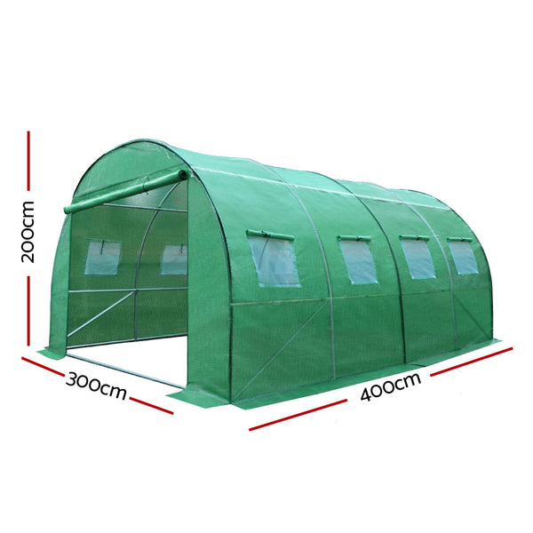 Greenfingers Greenhouse 4X3X2M Garden Shed Green House Polycarbonate Storage freeshipping - Awezingly