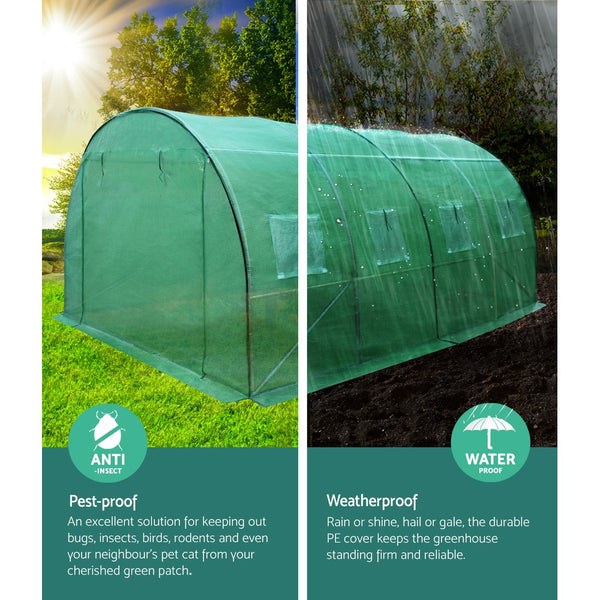 Greenfingers Greenhouse 4X3X2M Garden Shed Green House Polycarbonate Storage freeshipping - Awezingly