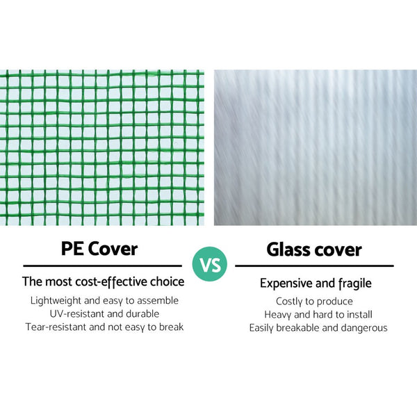 Greenfingers Greenhouse 4X3X2M Garden Shed Green House Polycarbonate Storage freeshipping - Awezingly