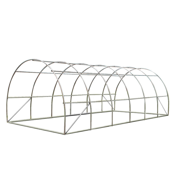 Greenfingers Greenhouse 6MX3M Garden Shed Green House Storage Tunnel Plant Grow freeshipping - Awezingly