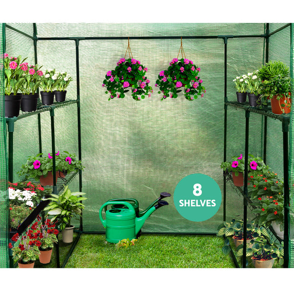 Greenfingers Greenhouse Green House Tunnel 2MX1.55M Garden Shed Storage Plant freeshipping - Awezingly