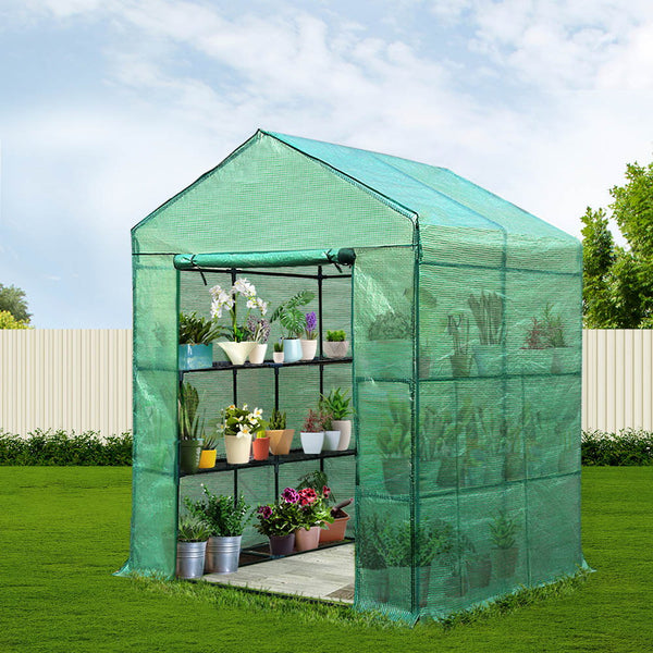 Greenfingers Greenhouse Green House Tunnel 2MX1.55M Garden Shed Storage Plant freeshipping - Awezingly